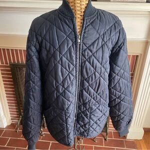 Vintage OshKosh blue quilted puffer jacket L